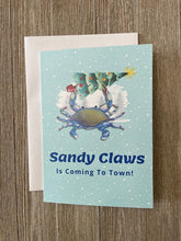Load image into Gallery viewer, Sandy Claws Christmas Card - Pack of 5

