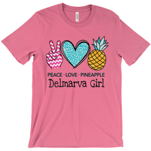 Load image into Gallery viewer, Delmarva Girl Shirt With Pineapple

