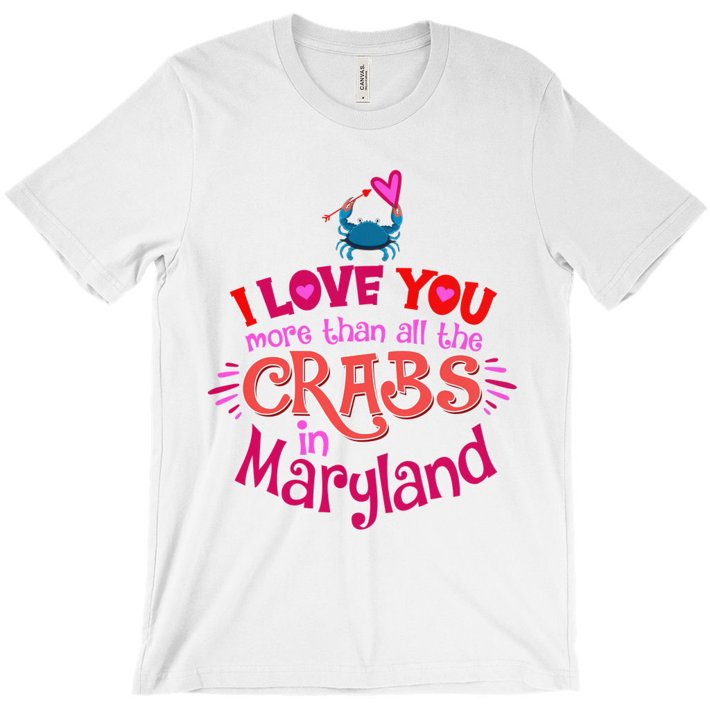 Maryland Crab Valentine's Day Shirt