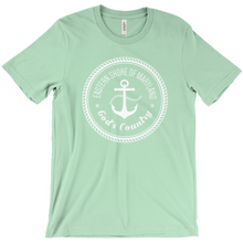 Load image into Gallery viewer, Eastern Shore of Maryland T-Shirt with Anchor - God&#39;s Country - Mint Green
