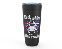 Load image into Gallery viewer, Patriotic Crab Gift - Red White and Blue Crabs
