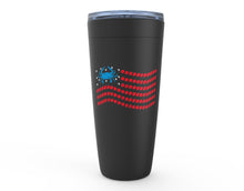 Load image into Gallery viewer, Patriotic Blue Crab Tumbler - 4th of July
