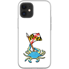 Load image into Gallery viewer, Maryland Flag and Crab Iphone Case
