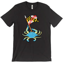 Load image into Gallery viewer, Maryland Crab Shirt - Maryland Flag Shirt
