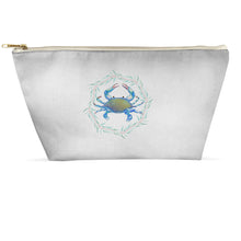 Load image into Gallery viewer, Crab Make Up Case - Chesapeake Bay Travel Bag
